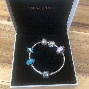pandora charm bracelet